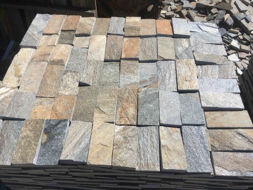 Плитка пилёная златолит Уральский для цоколя, отмостки купить в Миньяре