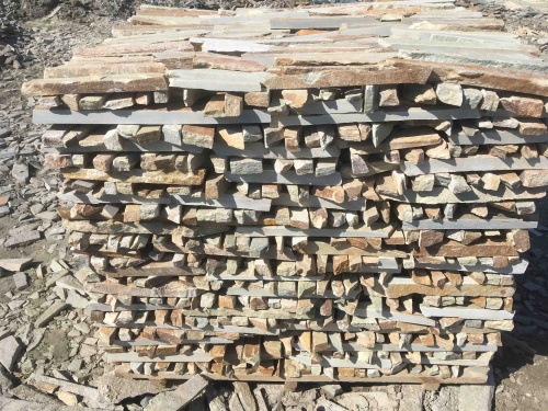 Горбушка златолит золотистый для облицовки купить в Миньяре