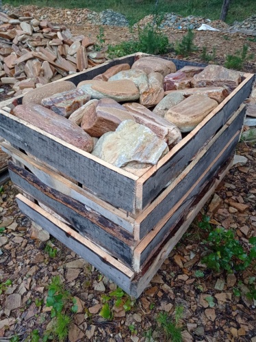 Златолит жёлтый, жёлто-зелёный глыбки и валуны для ланшафтного дизайна купить в Миньяре